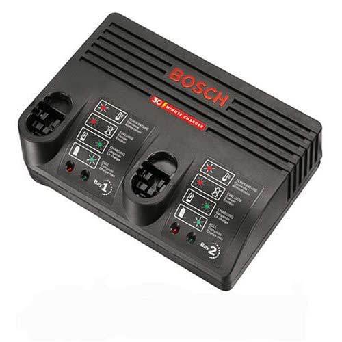 Bosch BC230 30-minute dual bay battery charge 9.6V-24V