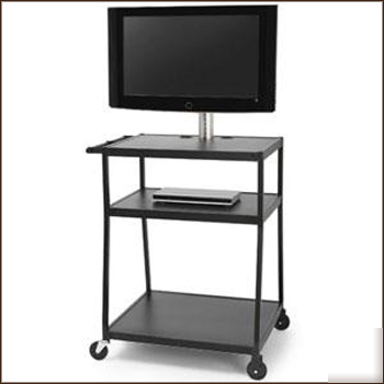 Bretford basics flat panel wide body cart FPBBUL32-M4BK