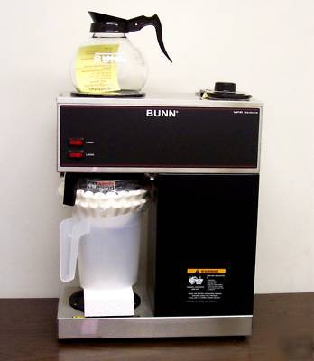 Bunn vpr commercial coffee maker brewer 