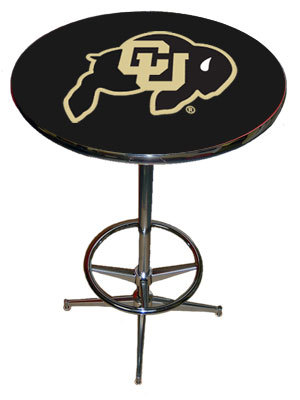 Colorado buffaloes pool hall/bar/pub table-chrome