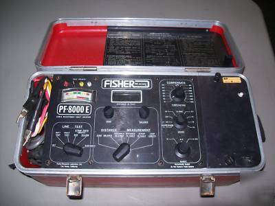 Fisher m-scope cable fault locator pf-8000 e #