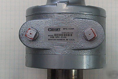 Gast 4AM-nrv-554 pneumatic rotary vane gearmotor 