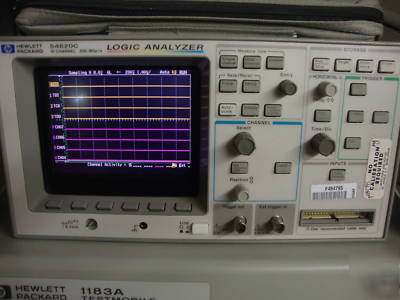 Hp 54620C logic analyzer + stand + more excellent