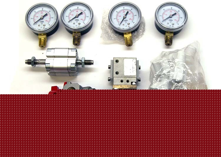 Lot 18 smc valve festo air cylinder gauges / free ship