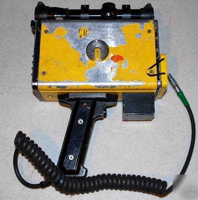 Lti criterion 400 survey laser, batteries, manual, case