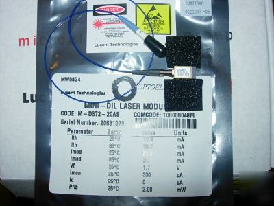 Lucent 1310NM digital 2.5 gb/s uncooled dfb laser