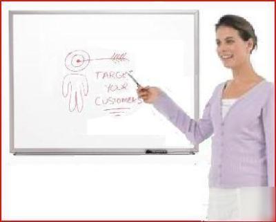 New quartet 36 x 24 dry erase board #S533 alum frame 