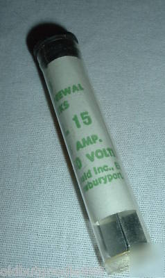 New rl 15 time delay re al links tube of 20 15 a 250 v