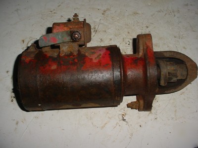 Rare 130-140 case tractor starter 133-135-160-177 case
