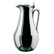 Saphir carafe with chrome plated brass