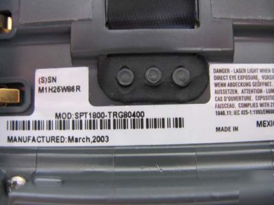 Symbol SPT1800 -TRG80400 spt 1800 barcode scanner kit