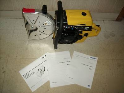 Wacker bts 1035 L3 gas power cut-off saw / no blade