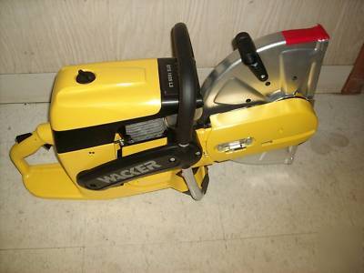 Wacker bts 1035 L3 gas power cut-off saw / no blade
