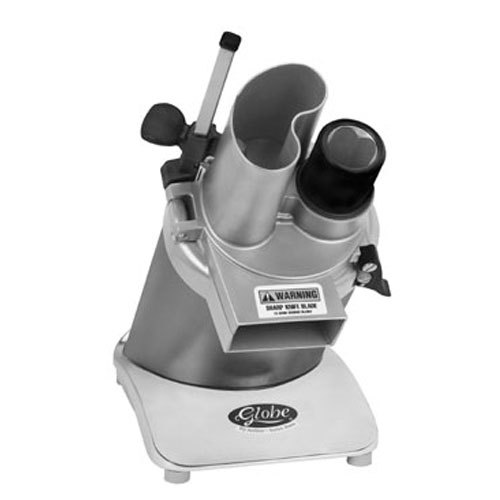 Globe GVC550 vegetable cutter, 600 lbs per hour, 1/2 hp