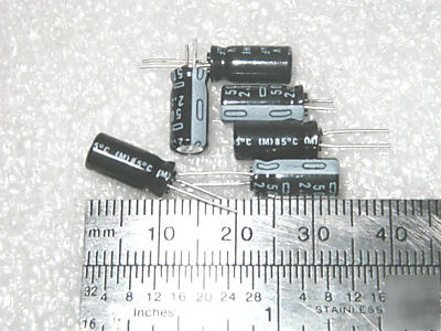 2.2 uf / 50V aluminum electrolyic capacitors (50 pcs)