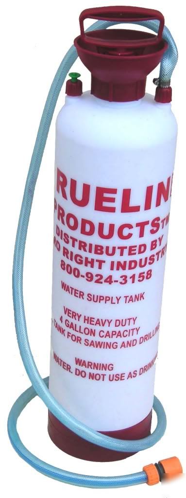 4 gal. industrial water tank 4 core drills & rigs (6PK)