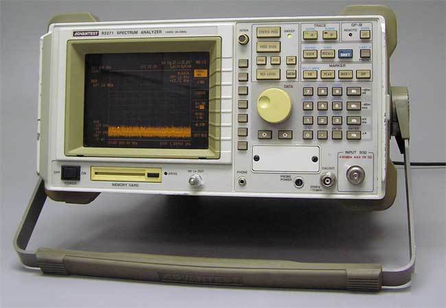 Advantest R3271 26.5 ghz rf microwave spectrum analyzer