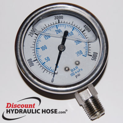 0-5000 psi 2.5