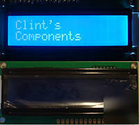 1PCE lcd display 16X2 HD44780 blue/white use with micro