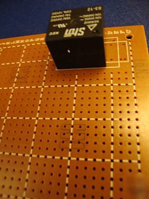 2 prototyping strip pcb relay SUPPORT1650LINE137X94MM