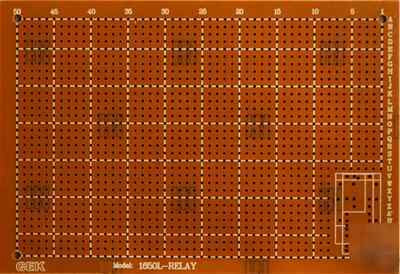 2 prototyping strip pcb relay SUPPORT1650LINE137X94MM