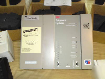 3M C1060 drive-thru intercom system. w/ 3 headsets