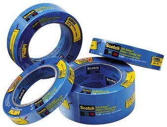 3M scotch blue painters tape 1 1 in x 60 size
