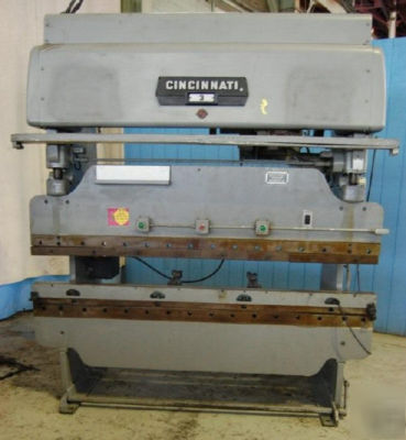 6' x 10 ga cincinnati-inc 75-ton mech press brake 25686