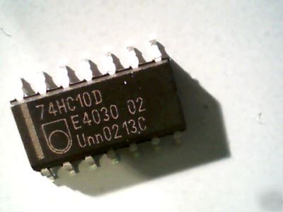 74HC/HCT10, triple 3-input nand gate, smd, 25 pcs.