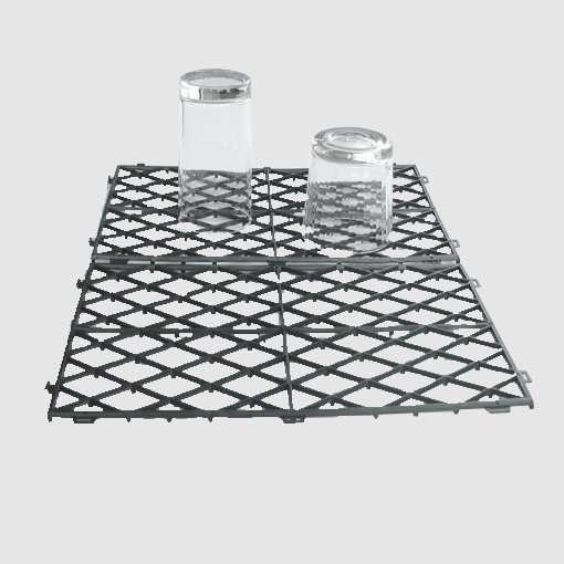 Black glass shelf mats pack of 10 pub bar equipment