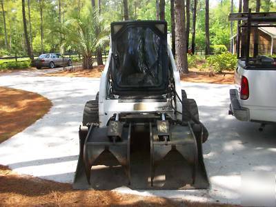 Bobcat turbo 773 super clean low hours 6 attachments 