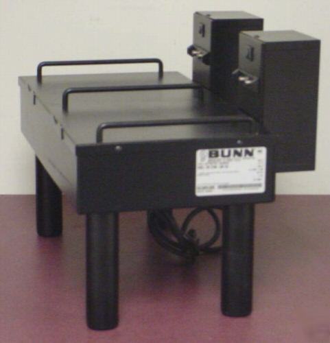 Bunn 2SH softheat serving stand - black