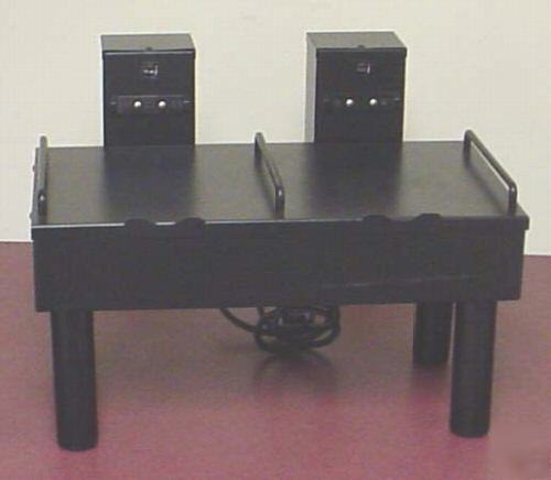 Bunn 2SH softheat serving stand - black