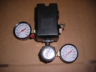 Campbell hausfeld air compressor switch regulator setup