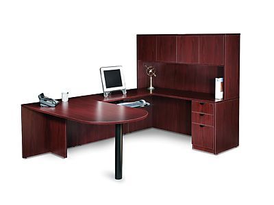 Executive laminate office furniture desk or home office