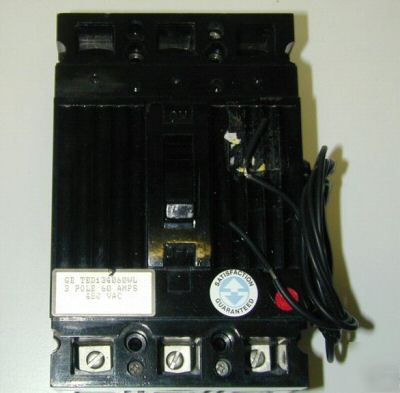 General electric TED134060WL 60A circuit breaker