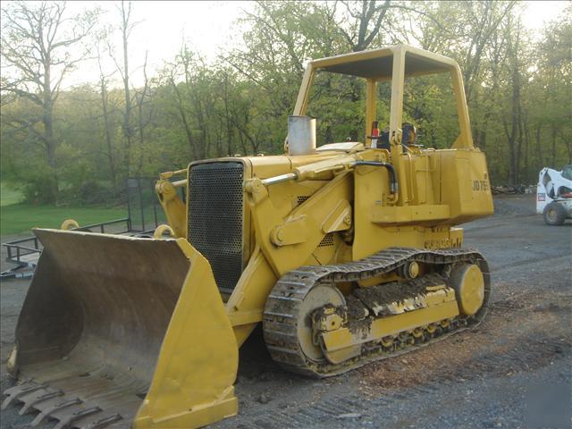 John deere 755 loader crawler loader dozer track loader