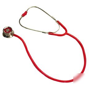 Mabis timescope stethoscope w/watch magenta color