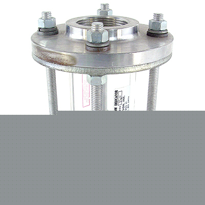 Midwest 1 Â½â€ model 400 stainless sight flow indicator