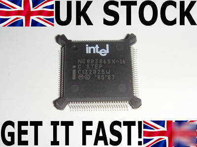 NG80386SX-16 intel qfp cpu I386SX 32-bit microprocessor