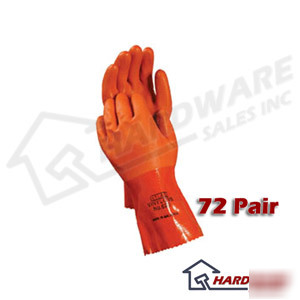 New atlas 620 vinylove vinyl work gloves xl case 