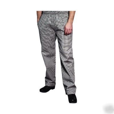 Nwt chef 24/7 revival checkered black pants 4 pr lot s