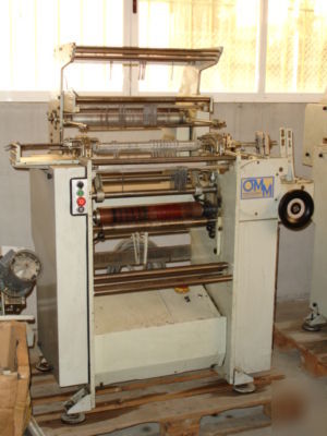 Operational textile machinery