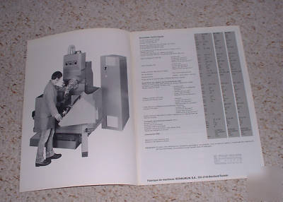Schaublin 32,33,34 cnc accessories catalog in french 