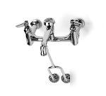 Tands brass service sink faucet 8IN |b-0655-bstp