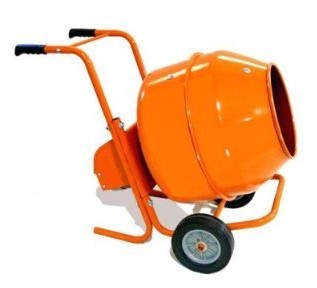 5 cubic wheelbarrow style cement mixer portable 