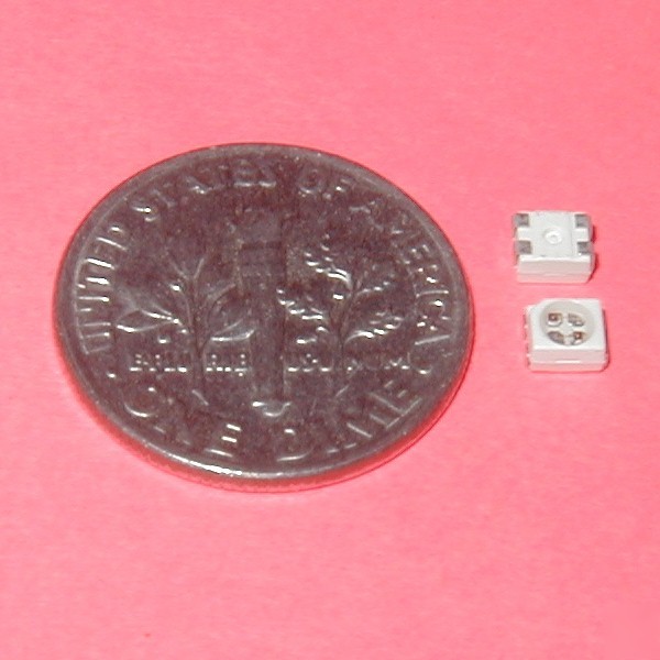 50Ã— siemens LSST672 dual red leds 40~80 mcd plcc-4 smd