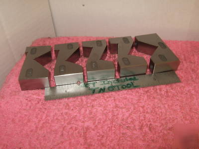 Angle blocks mill 5 toolmaker machinist precise ground 