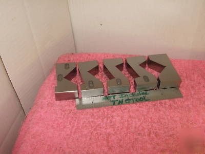 Angle blocks mill 5 toolmaker machinist precise ground 