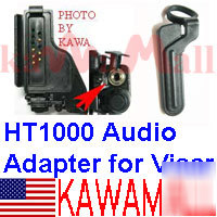 BDN6676 motorola mic audio adapter 4 HT1000 astro GP900